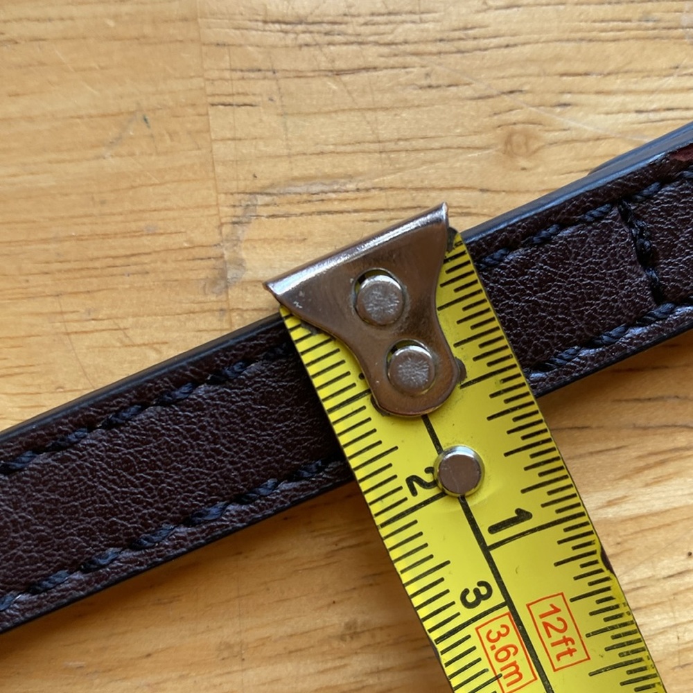 Brown strap for Bag 20-24”, dark brown In pre-owned good condition #DarkBrown - Picture 8 of 9